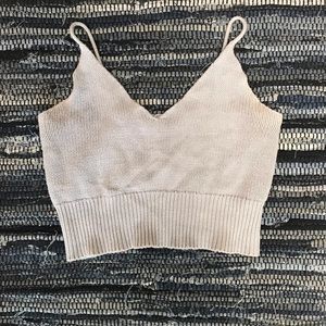 Crochet crop top